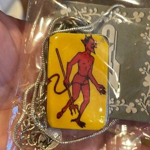 NWT devil necklace